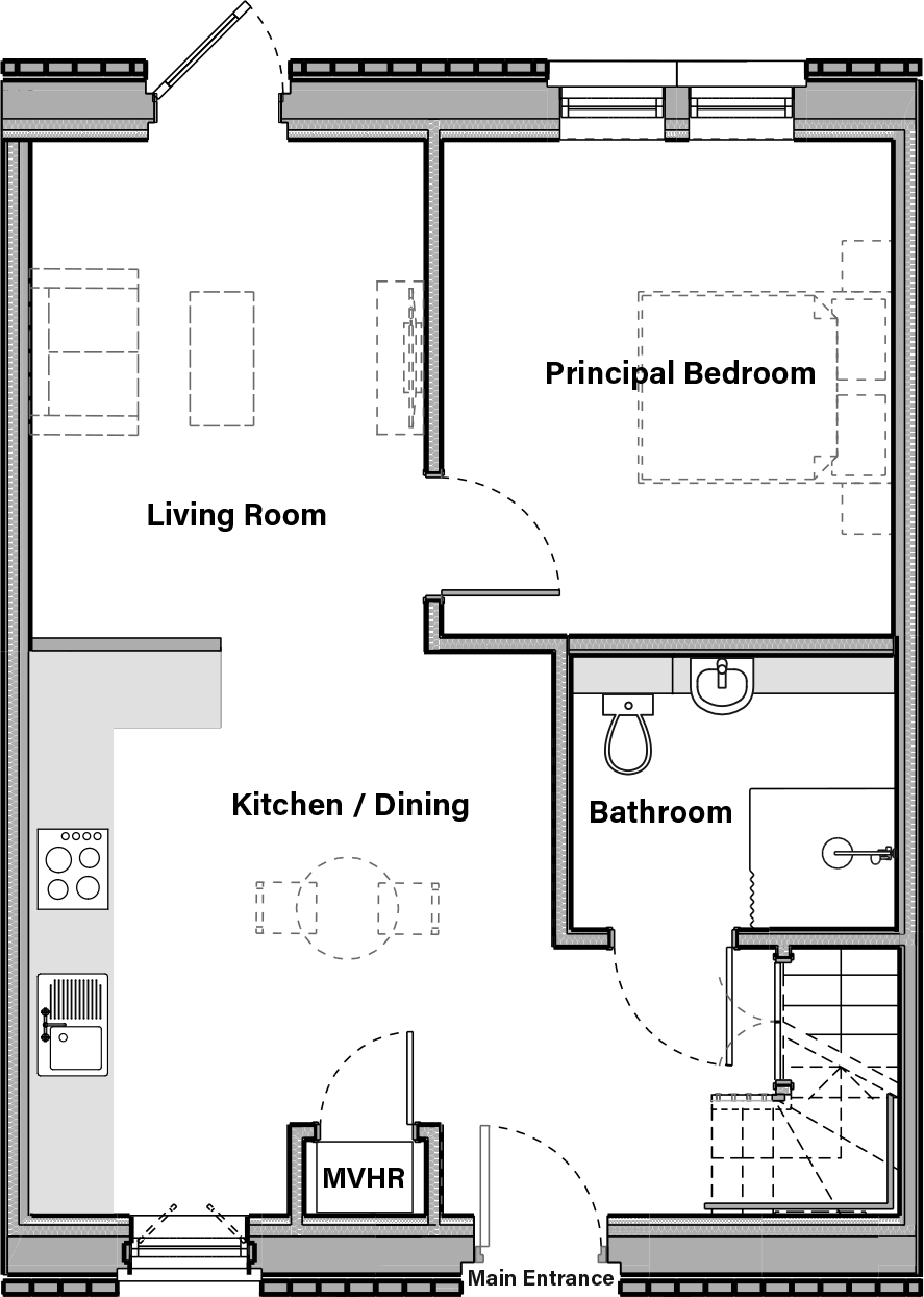 Cygnus ground floor plans