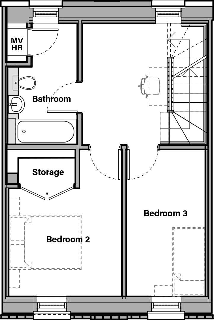 Oberon north first floor plans