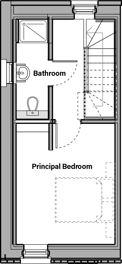 Oberon north second floor plans