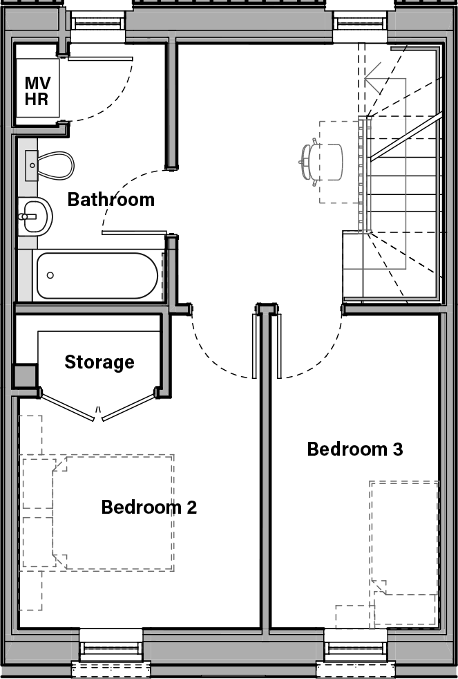 Oberon south first floor plan