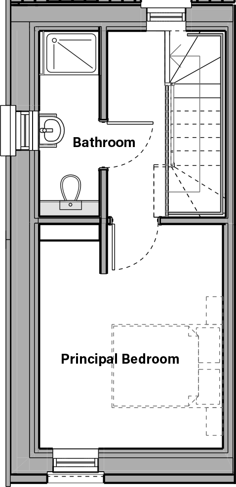 Oberon south second floor plan