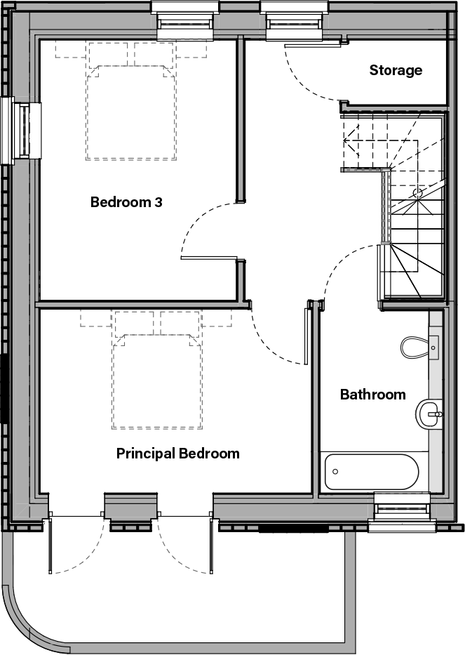 Perseus north first floor plans